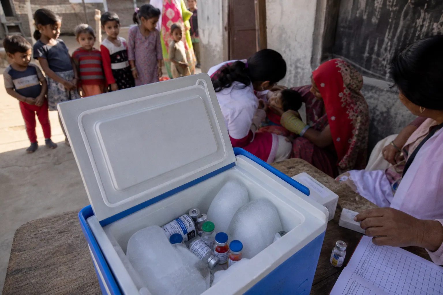 Measles vaccine timing for infants in India