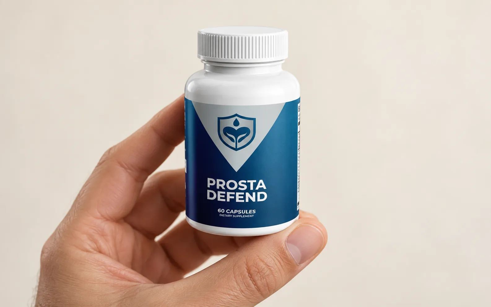 ProstaDefend — the package held in a hand