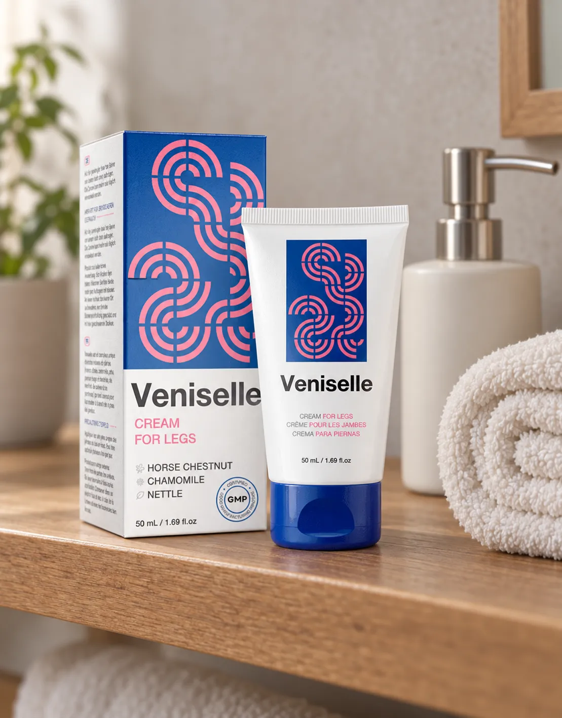 Veniselle — the package in everyday use