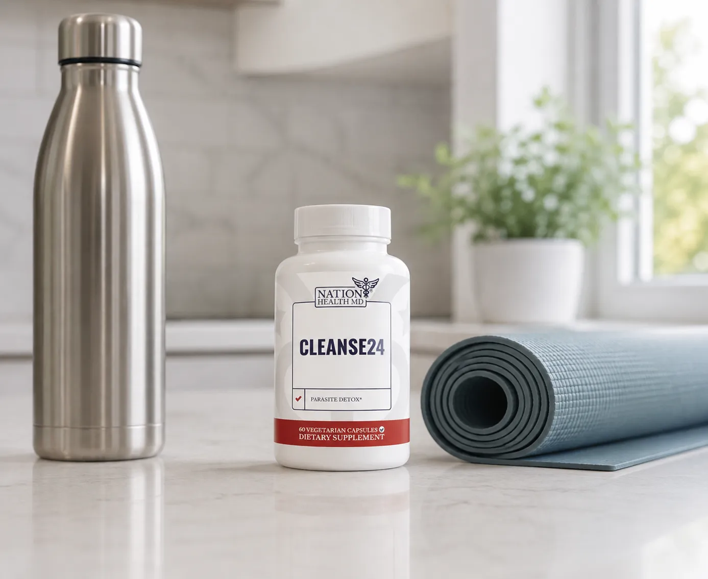 Cleanse 24 VSL — the package in everyday use