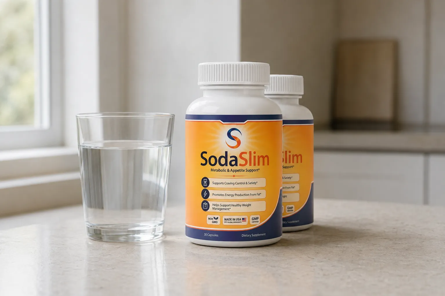SodaSlim — the package in everyday use