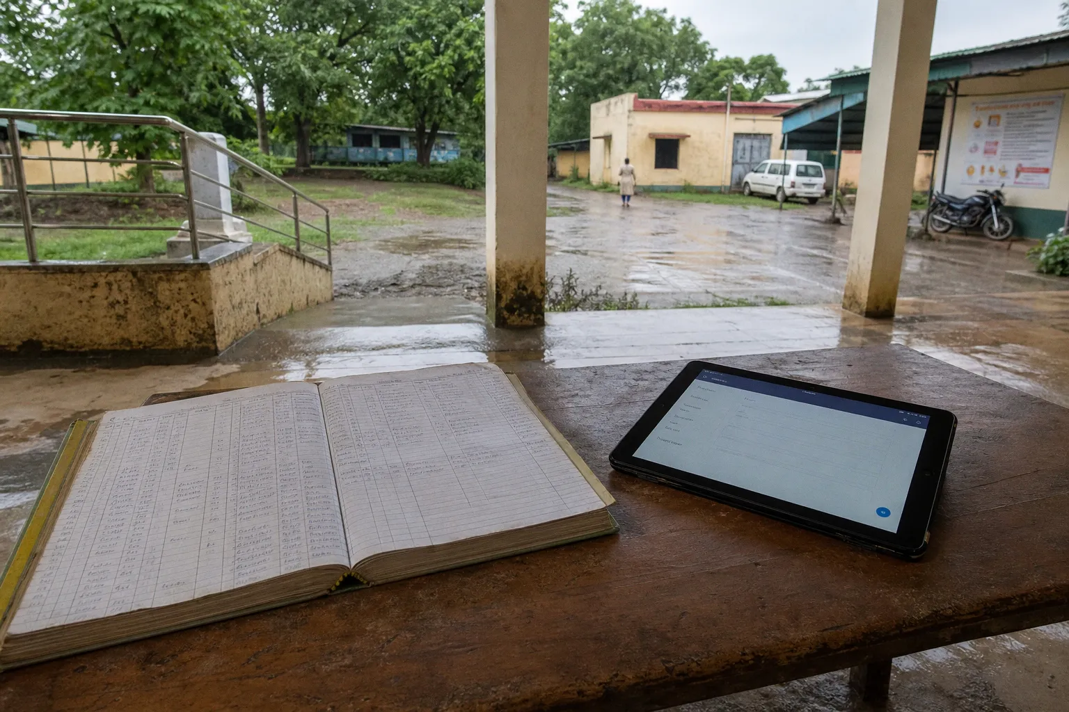 Paper registers versus mobile apps for ASHA data